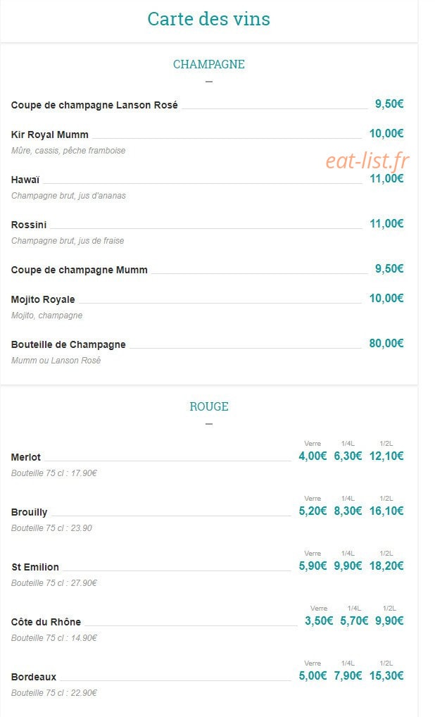 Du Côté de Chez Fred — carte page 14