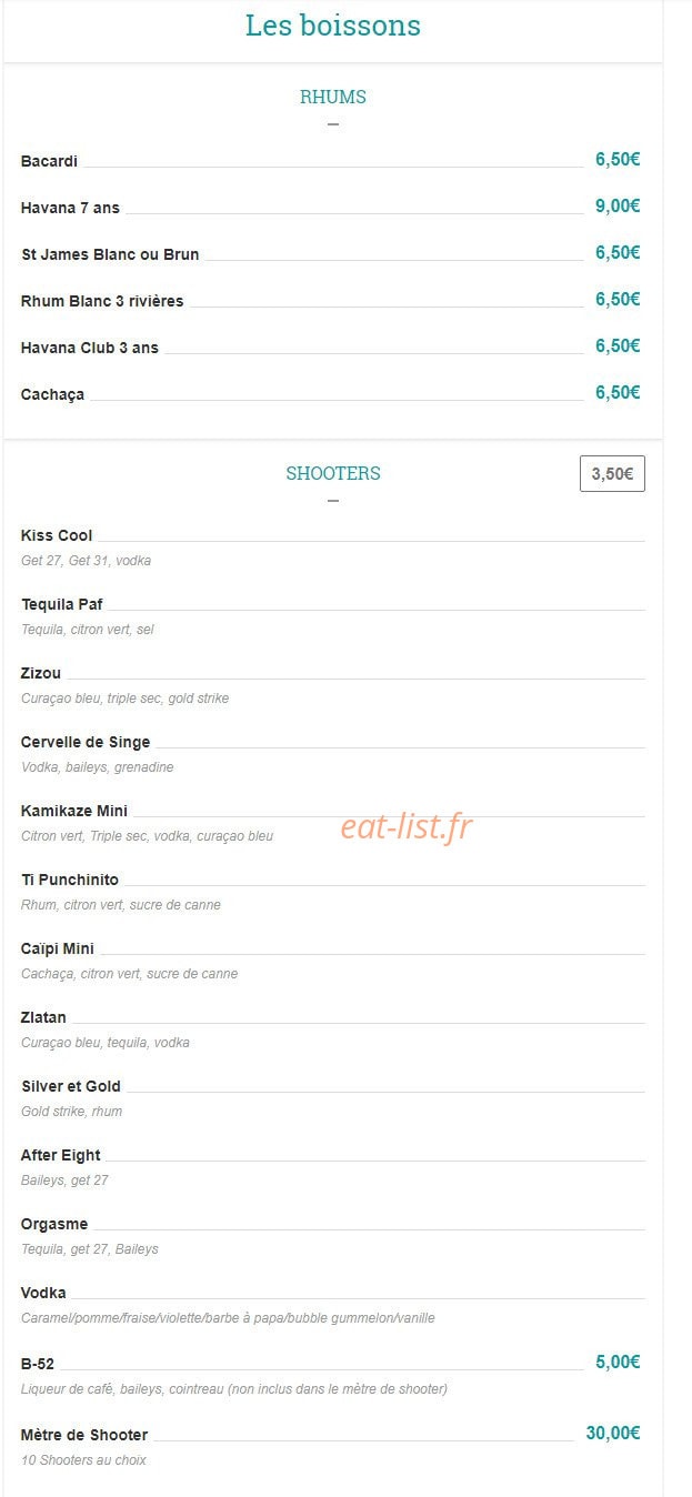 Du Côté de Chez Fred — carte page 3