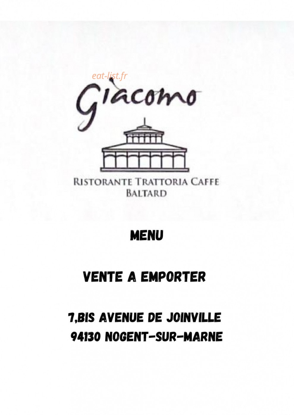 Giacomo — carte page 1
