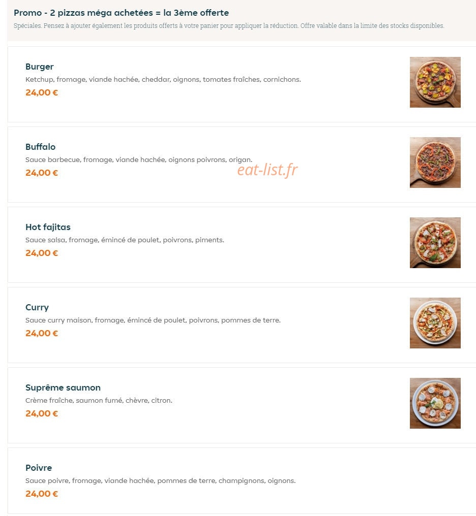 Hotimes Pizza — carte page 12