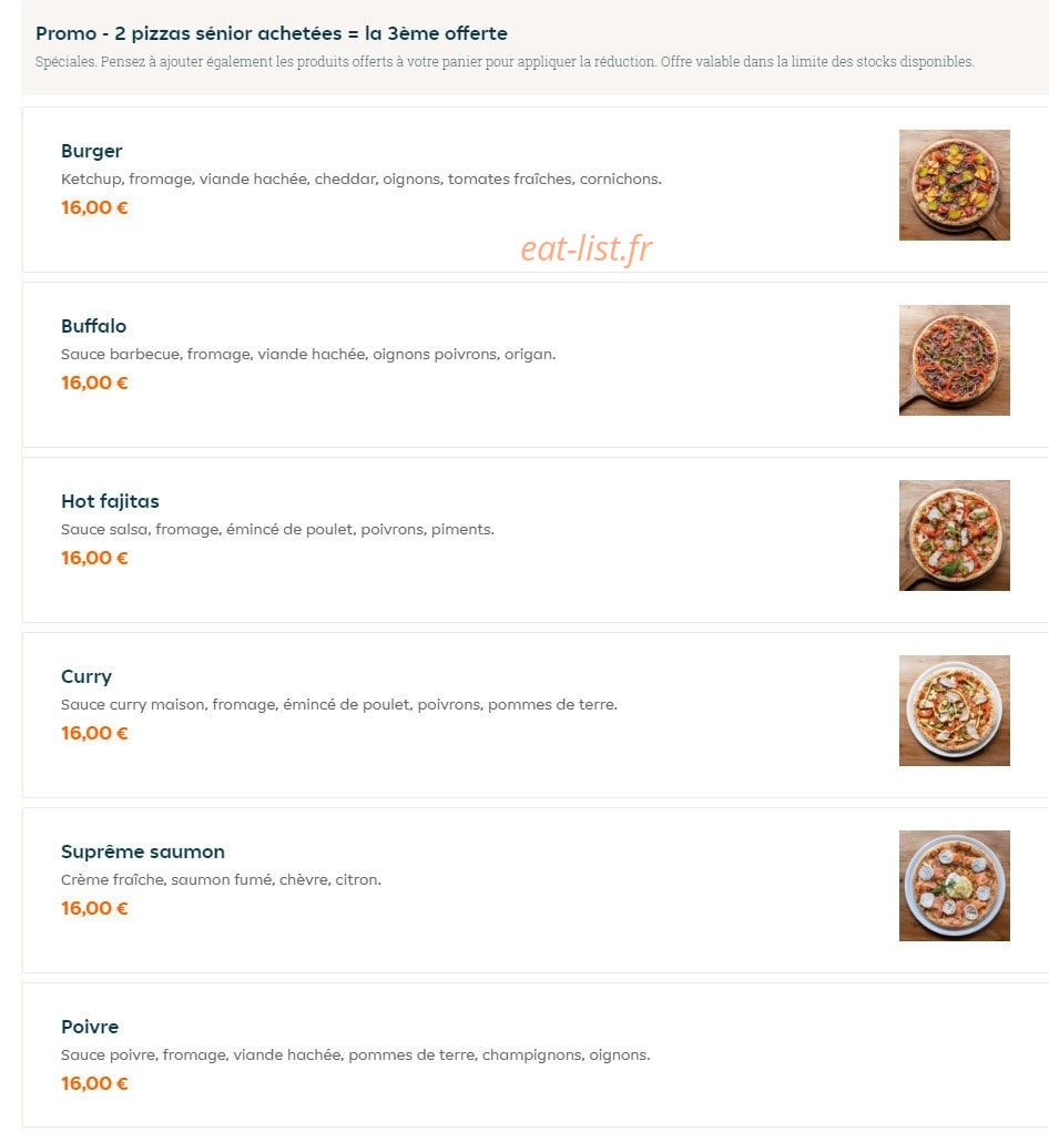 Hotimes Pizza — carte page 11