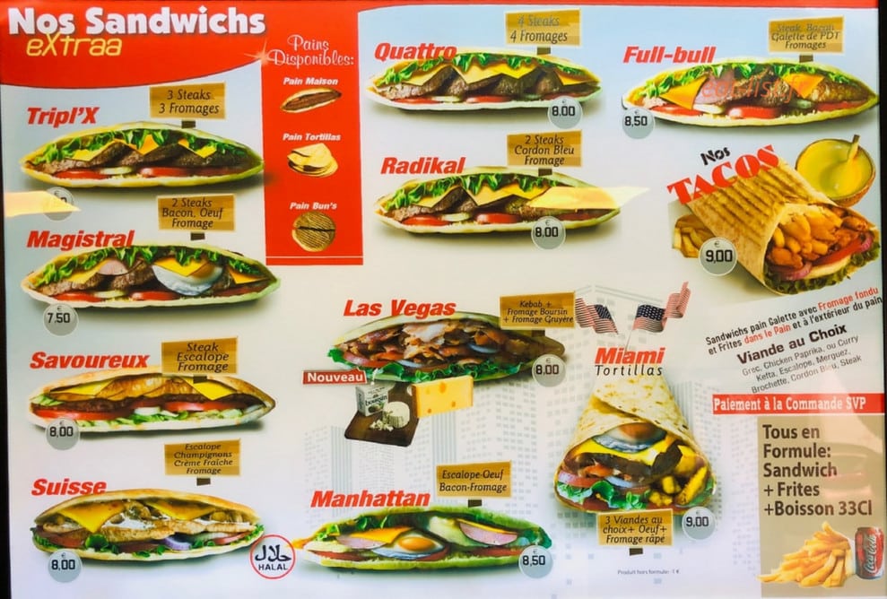 L'assiette express — carte page 5