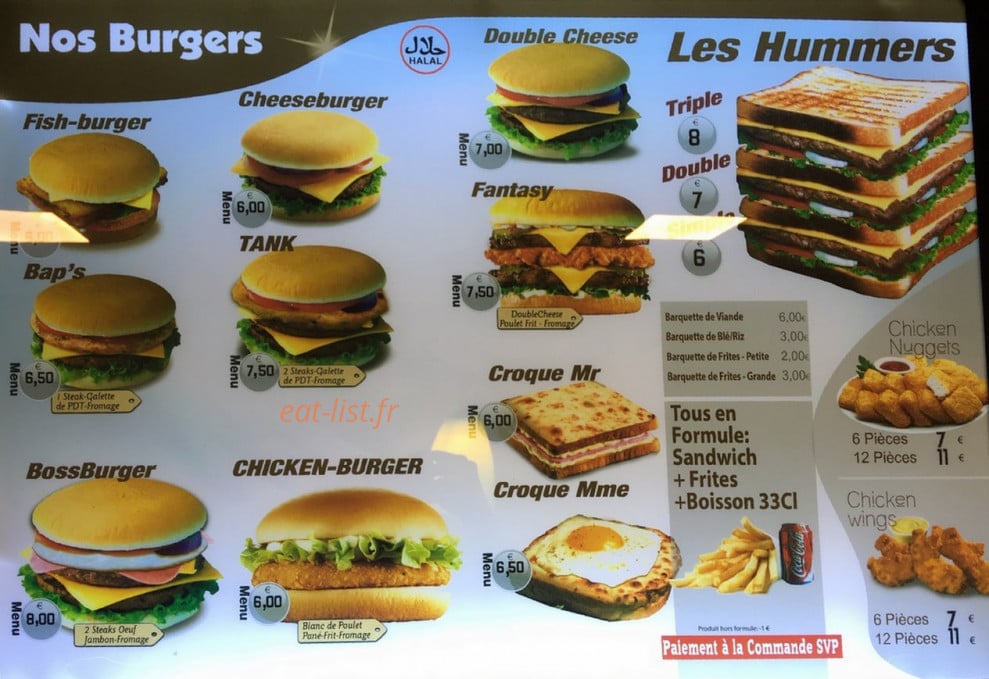 L'assiette express — carte page 3