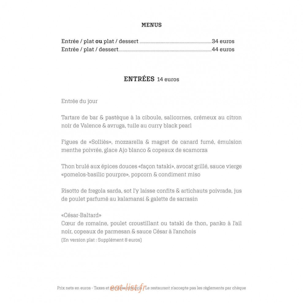 La maison baltard — carte page 6