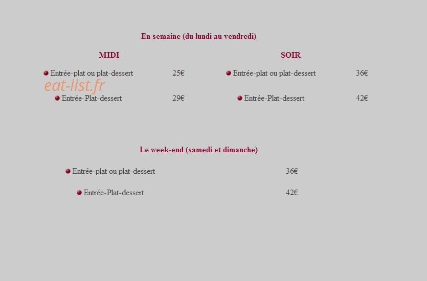 La Salamandre — carte page 2