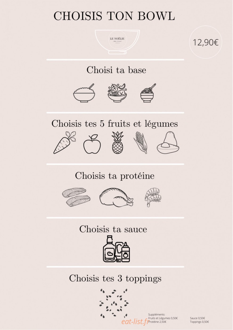 Le Noëlie — carte page 1