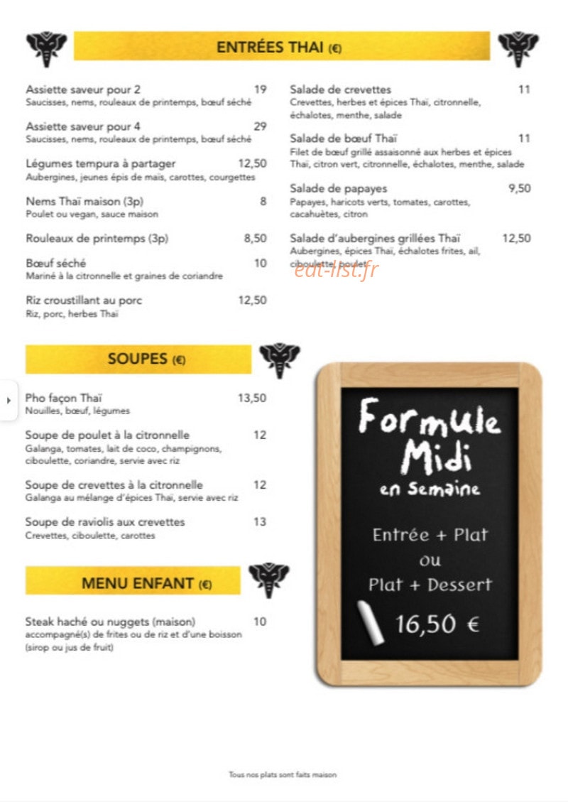 Chez Jaib — carte page 2