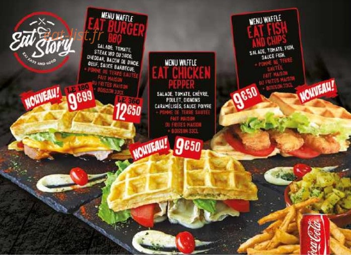 Eat Story — carte page 5