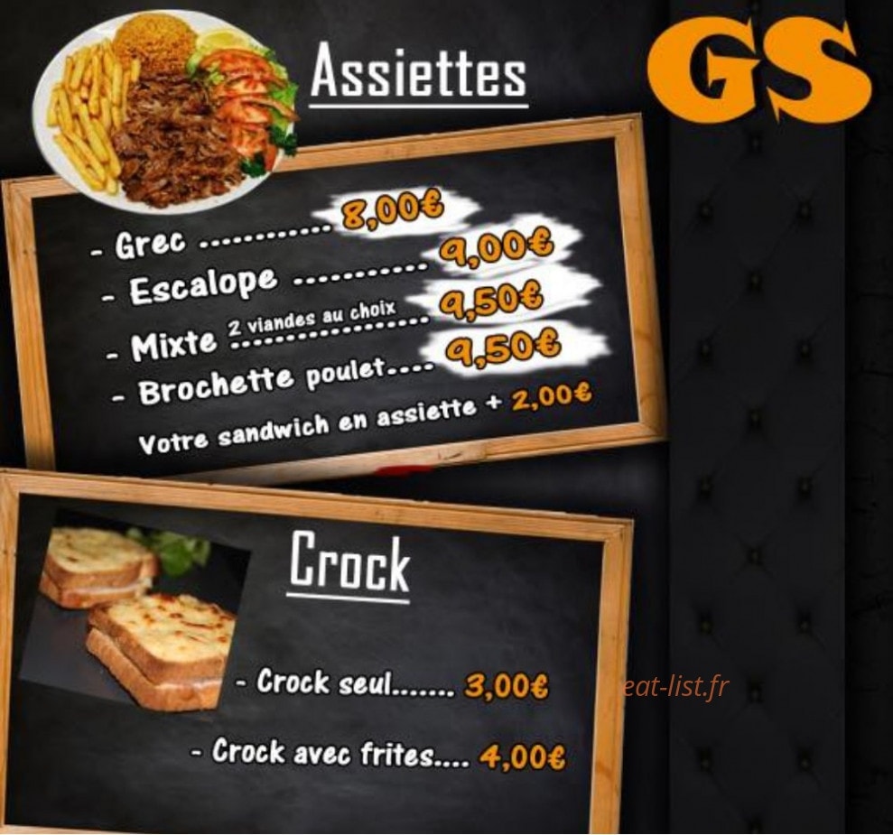 Gsfood — carte page 7