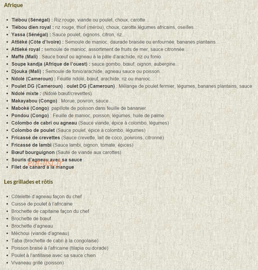 Kankou Traiteur — carte page 4