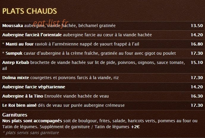 La Rogina — carte page 3