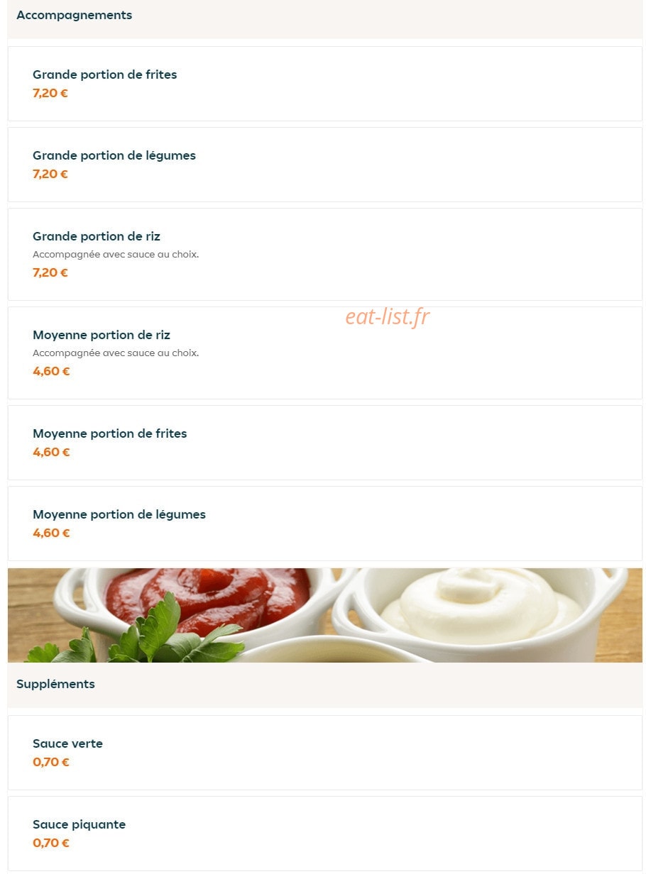 La rôtisserie — carte page 3