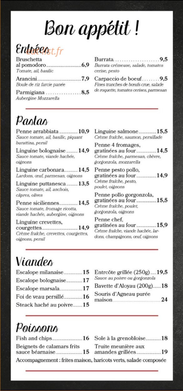 Les Hirondelles — carte page 2