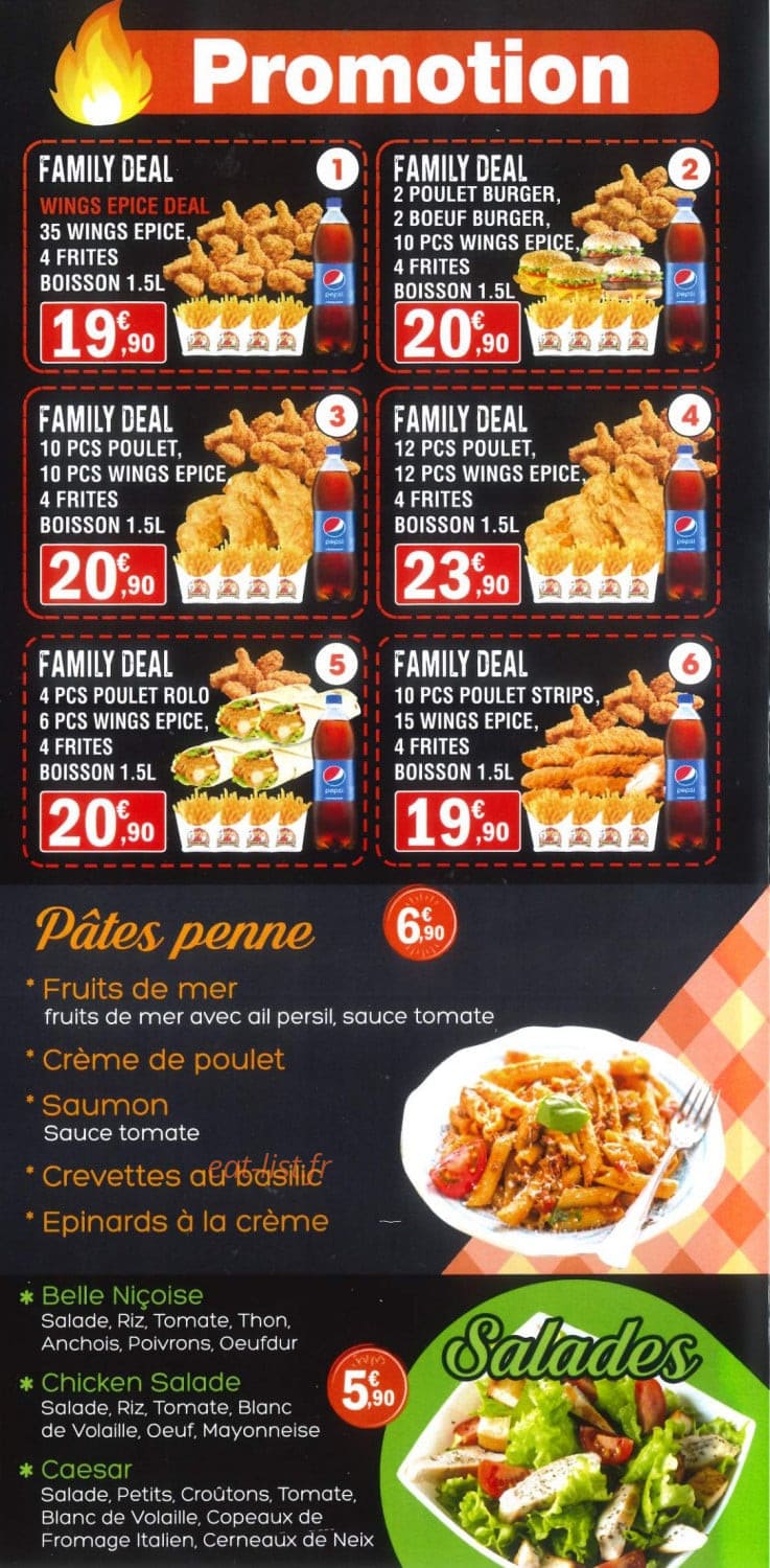 Ltma Fast Food — carte page 3