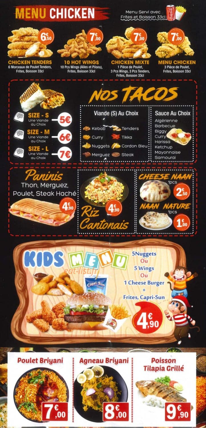 Ltma Fast Food — carte page 2