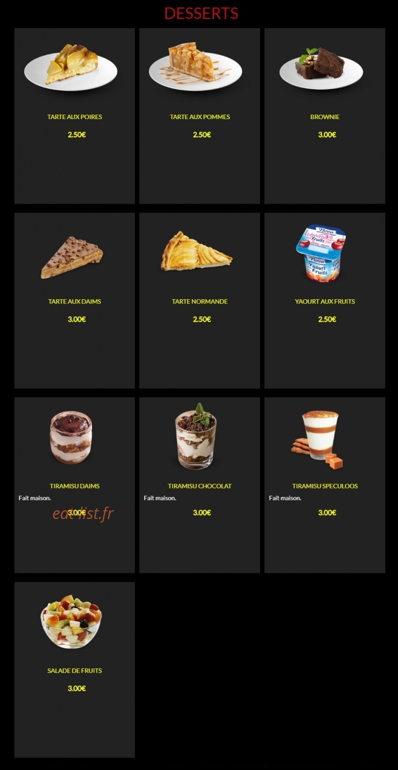 Maestro Pizza — carte page 16