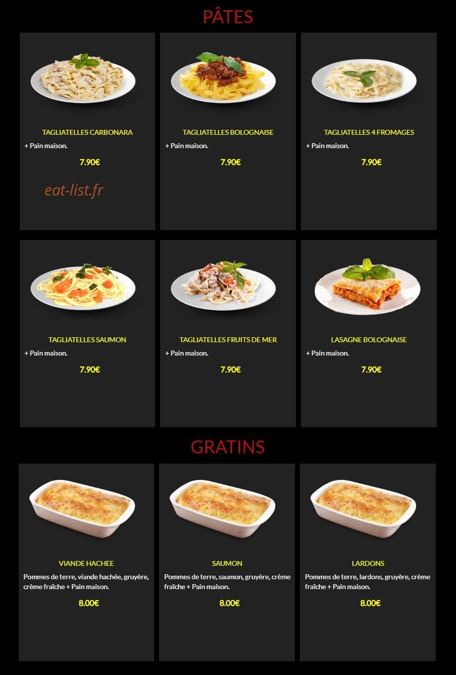 Maestro Pizza — carte page 12