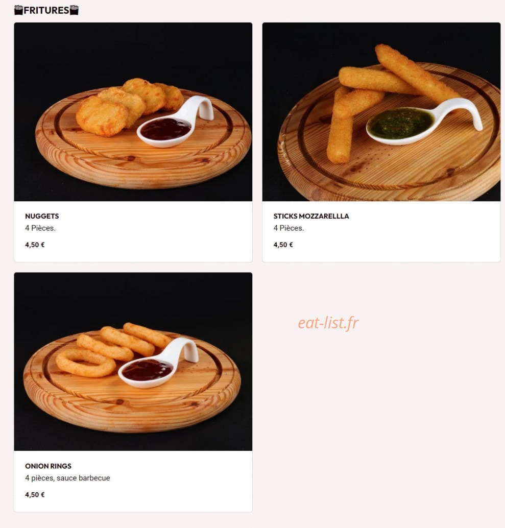 Martin's Kitchen — carte page 5