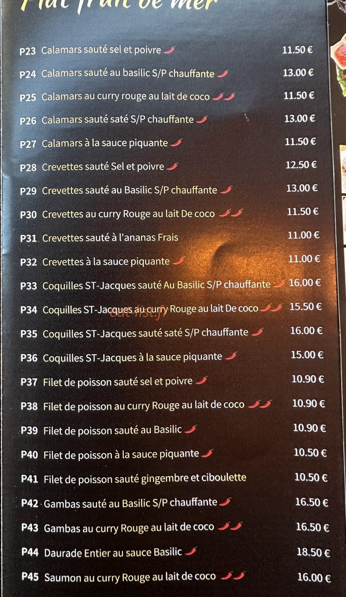 Papaye — carte page 6