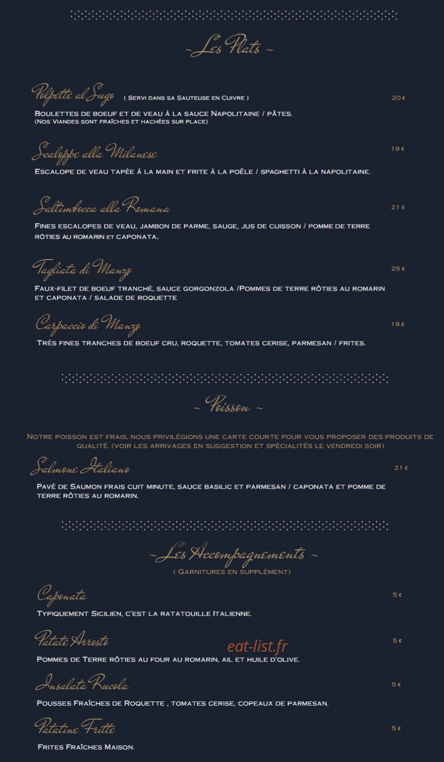 Pizza Blanqui — carte page 7