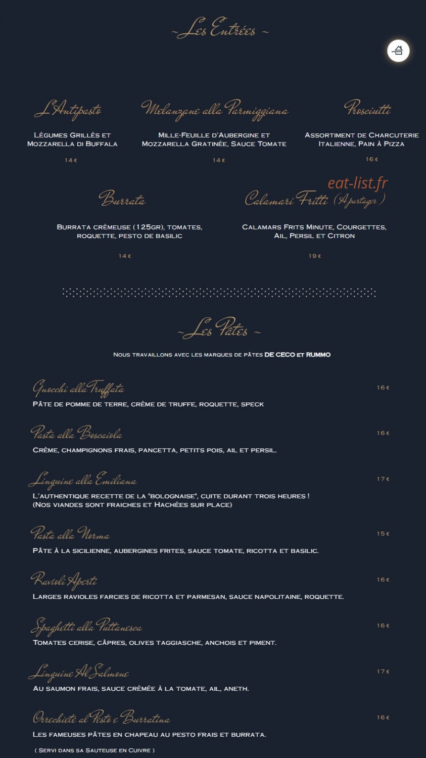 Pizza Blanqui — carte page 6