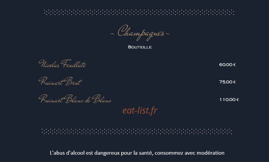 Pizza Blanqui — carte page 5