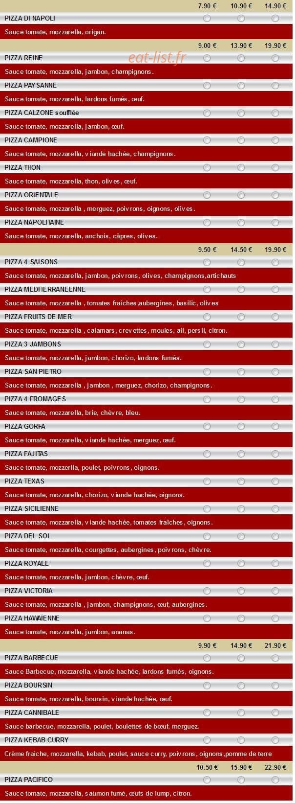 Pizza Di Napoli — carte page 3
