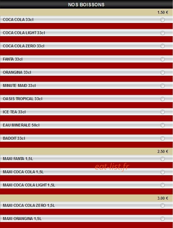 Pizza Di Napoli — carte page 11