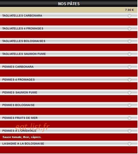 Pizza Di Napoli — carte page 6