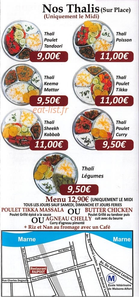Rajpoot — carte page 6