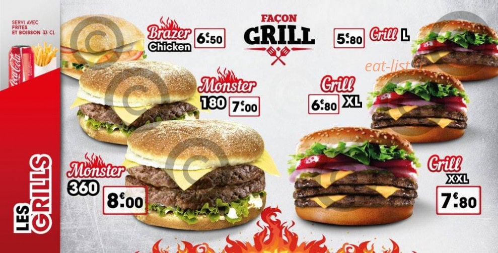 So Burger — carte page 2