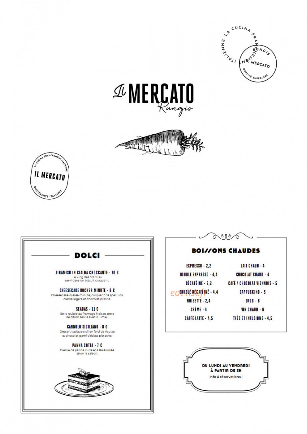 Il Mercato — carte page 2