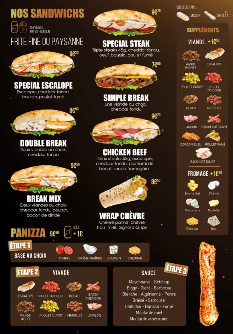 L'Etoile — carte page 5