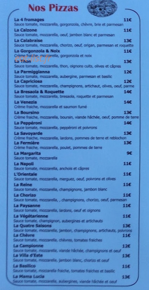 La Villa d’Este — carte page 2