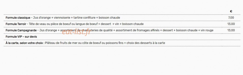 Les Embruns — carte page 1