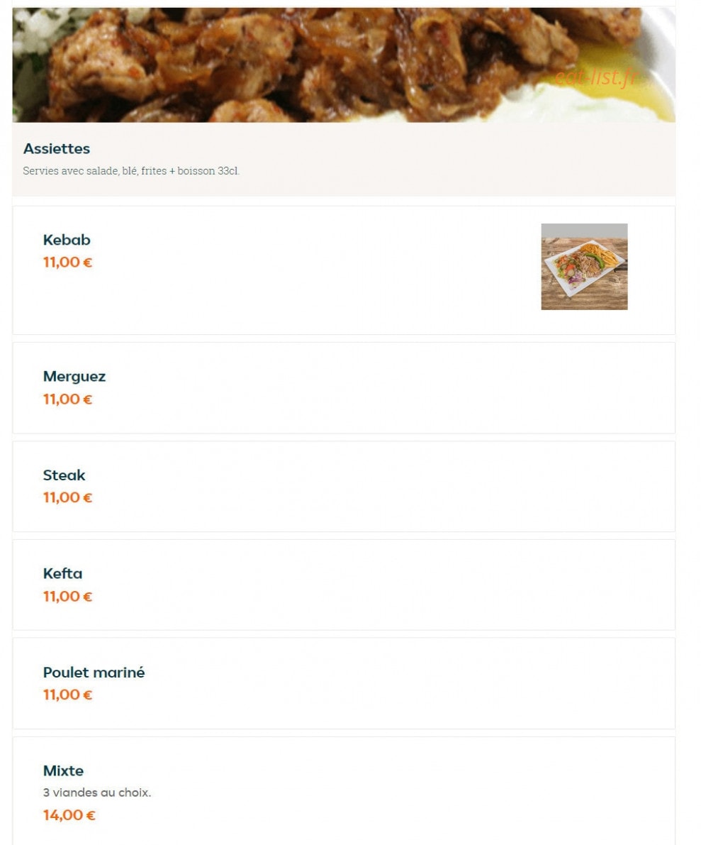 Burger Time — carte page 7