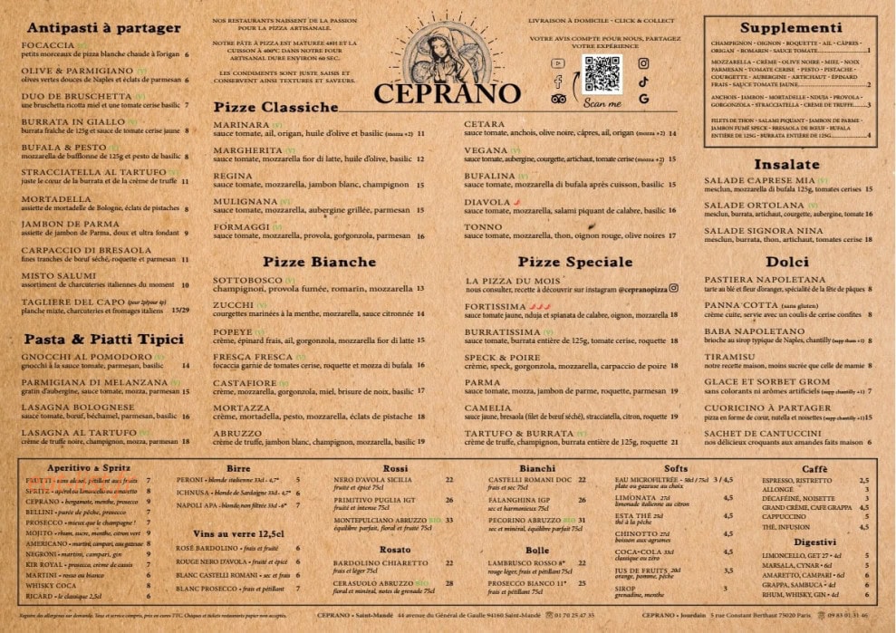 Ceprano — carte page 1