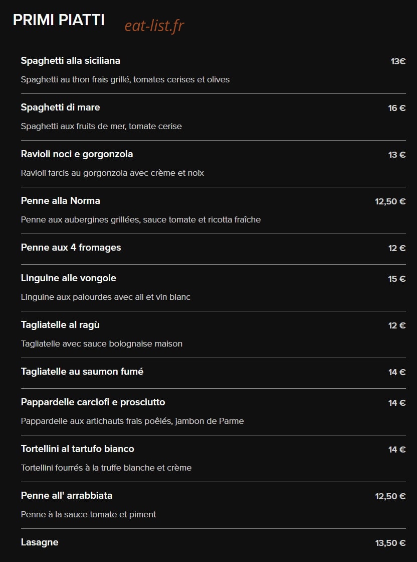 Dolce Vita — carte page 2