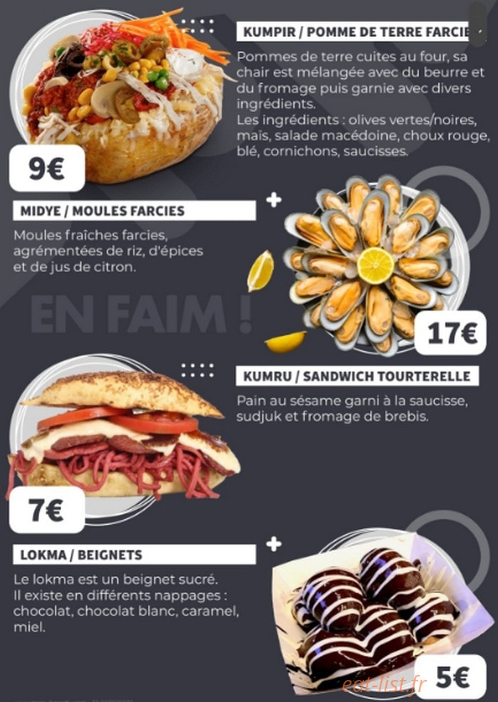 En Faim! — carte page 1