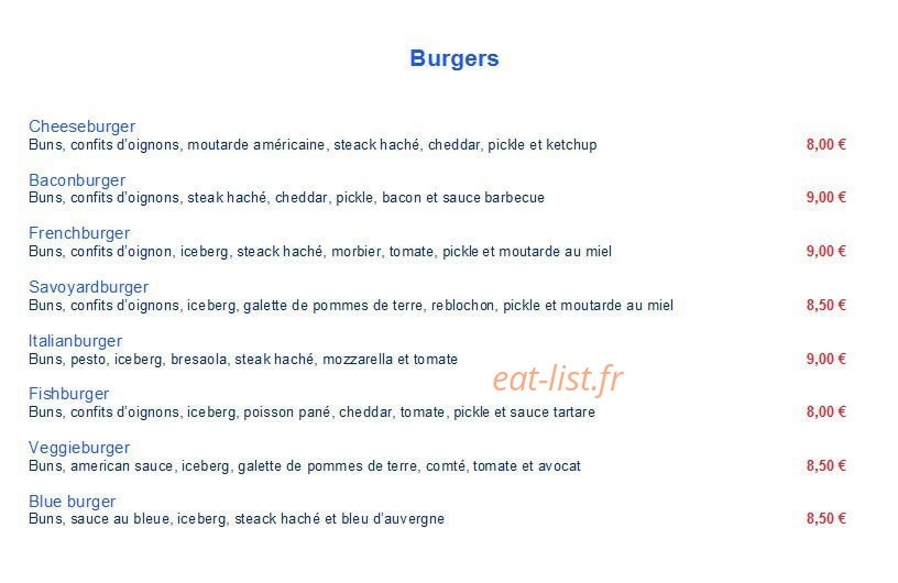 La Fromagette — carte page 3
