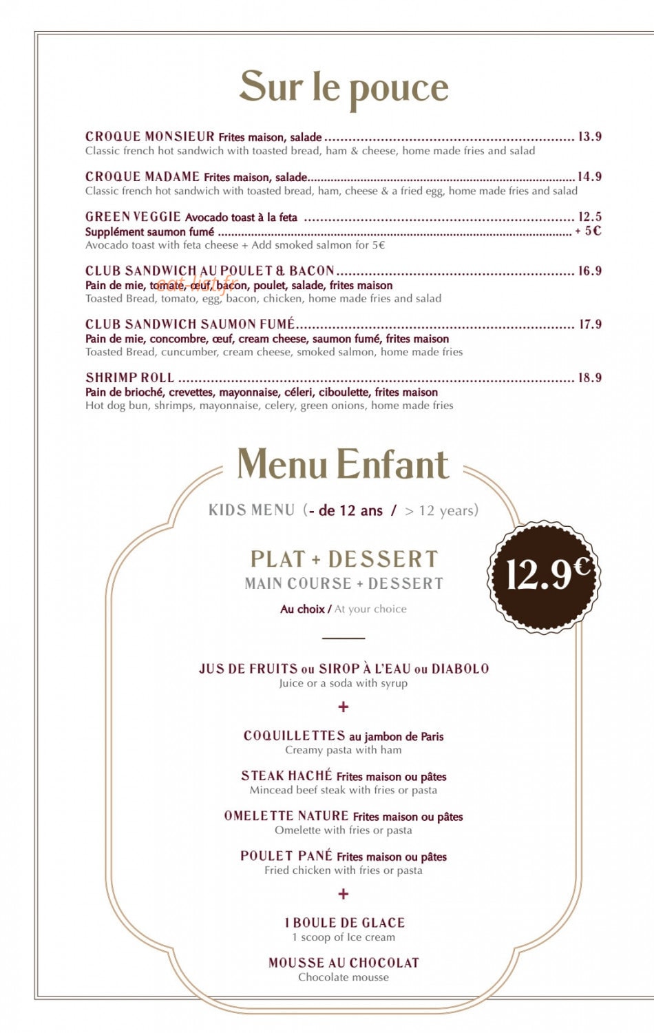 La tourelle — carte page 4