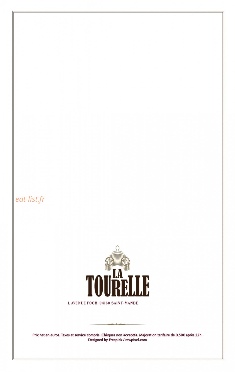 La tourelle — carte page 12