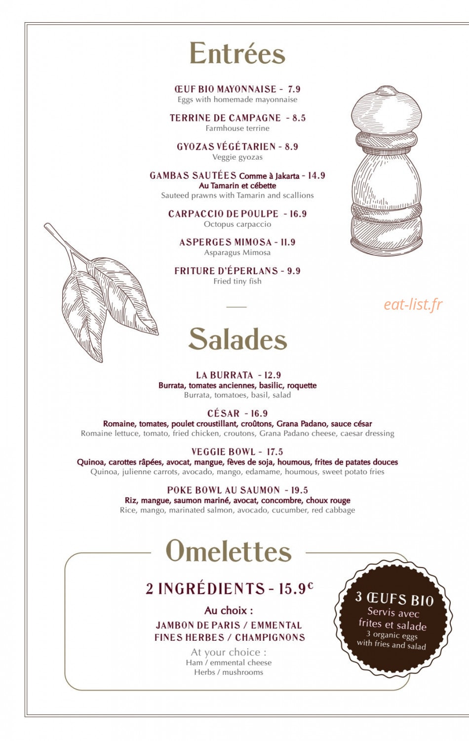 La tourelle — carte page 2