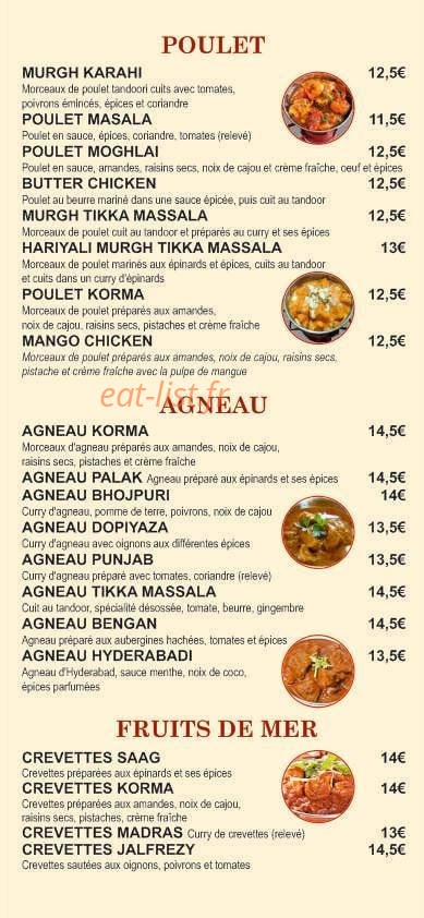 Le Darbar — carte page 3