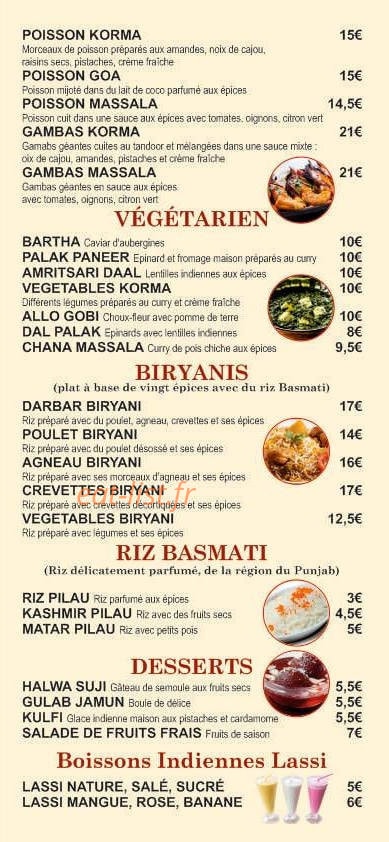 Le Darbar — carte page 4