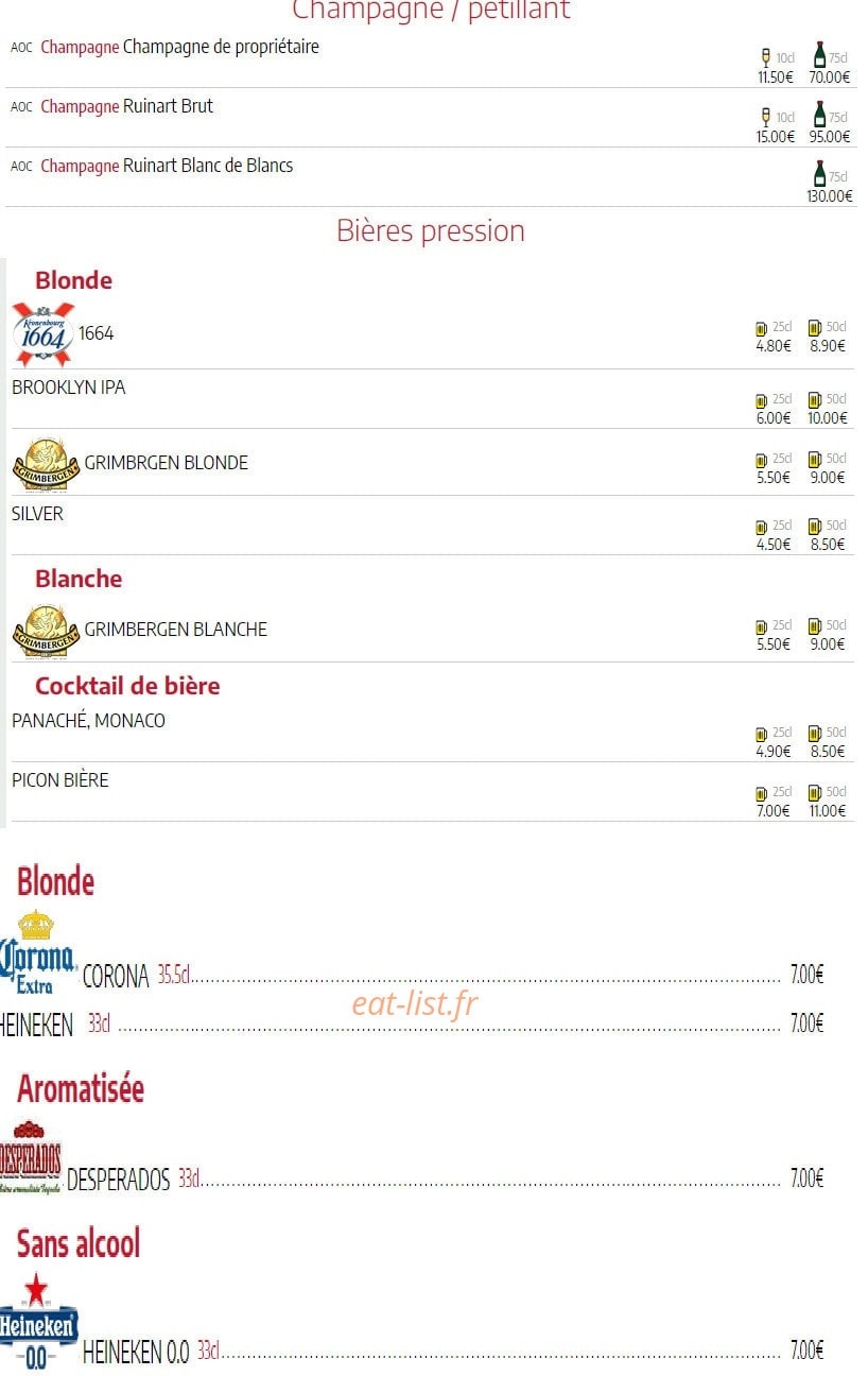 Le Trouville — carte page 5