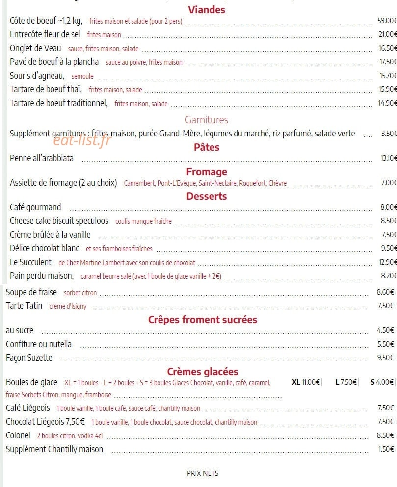 Le Trouville — carte page 3