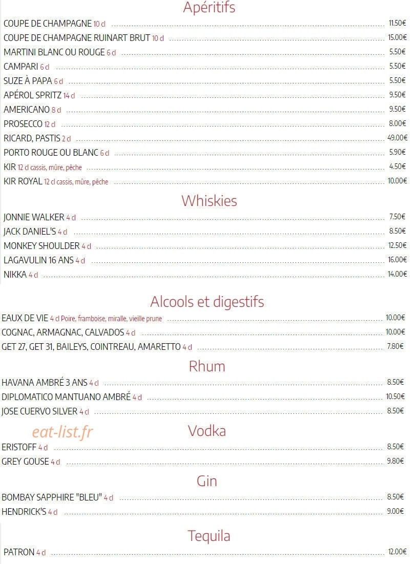 Le Trouville — carte page 6