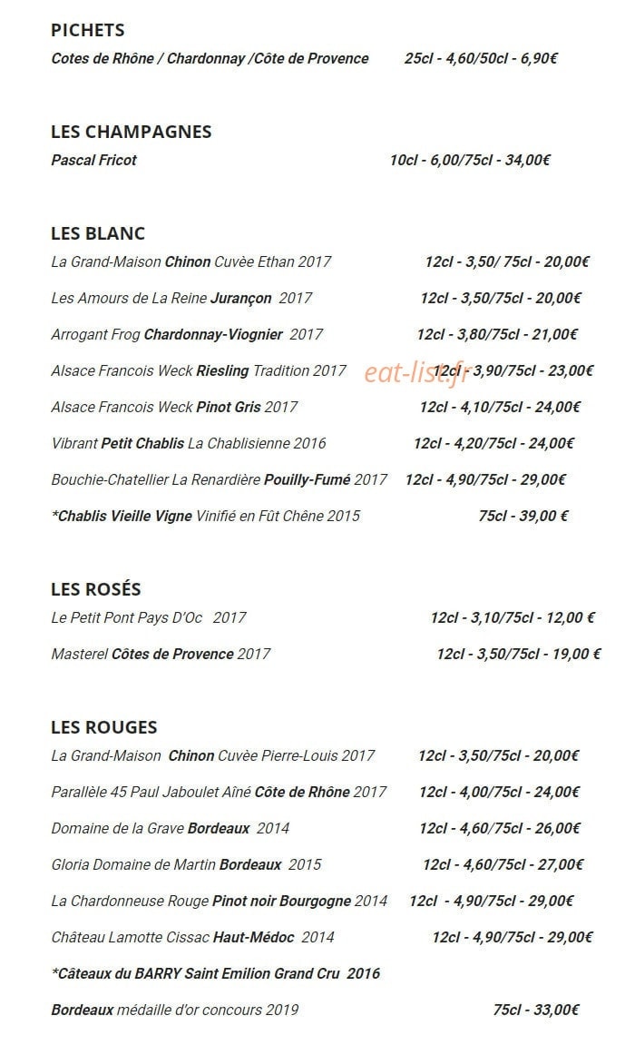 Metron'home — carte page 2