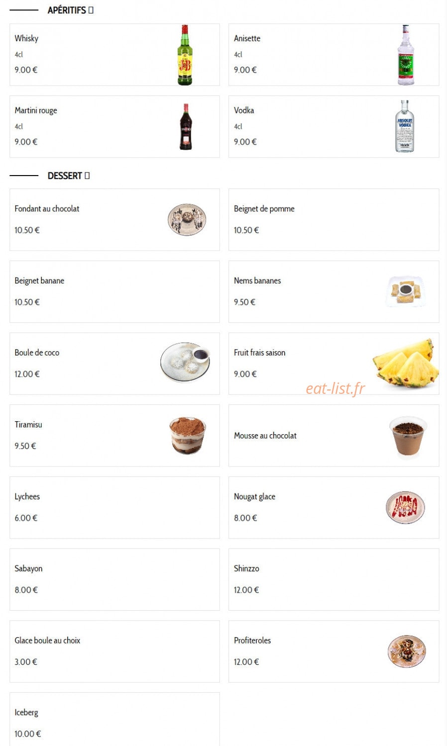 Shinzzo — carte page 20